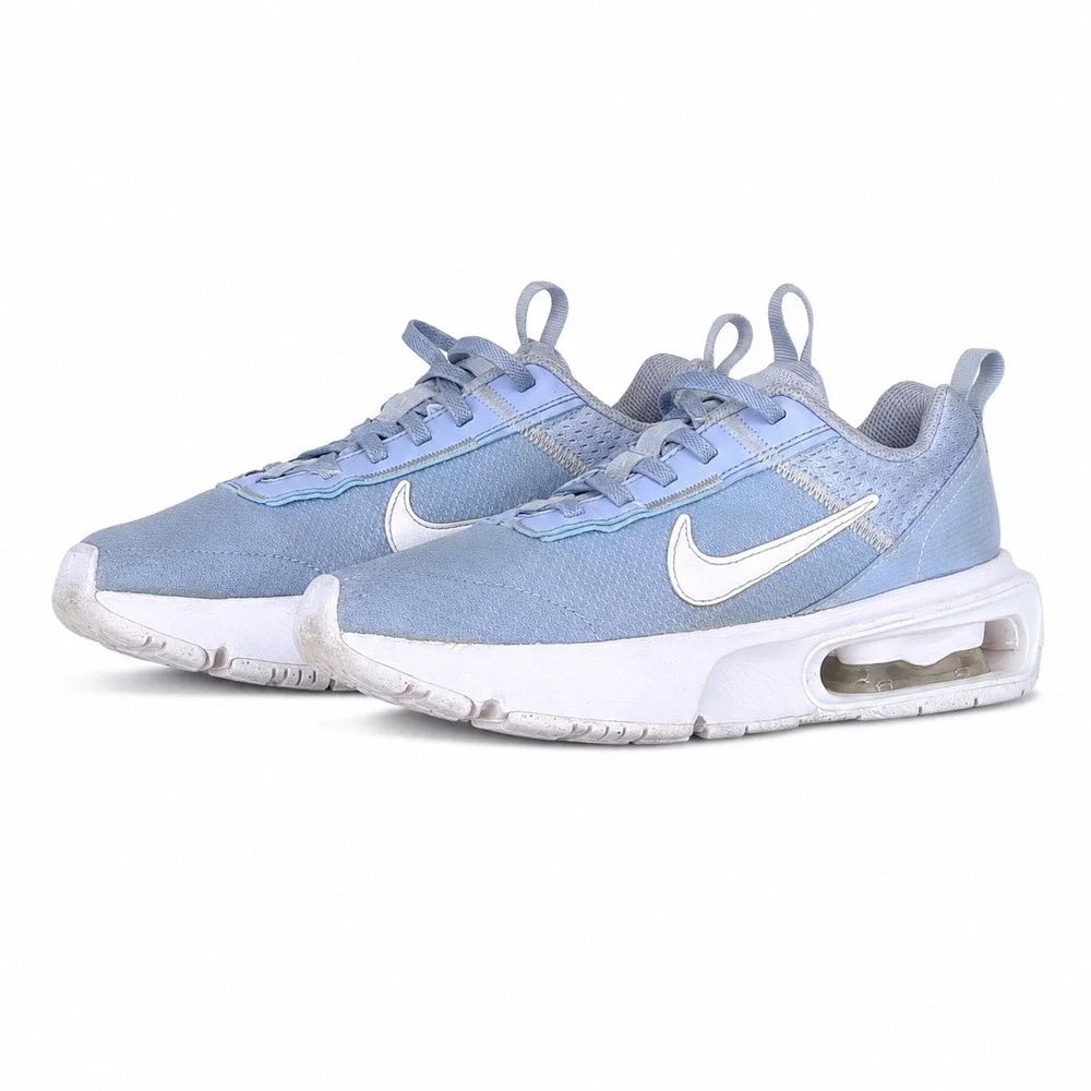 Nike Air Max INTRLK Lite Little Kids 1.5Y Light Blue Running Sneakers DH9394-401